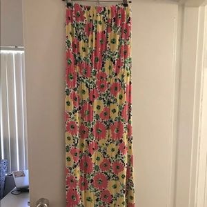 Lilly Pulitzer Maxi Dress Daisy Print Size Small